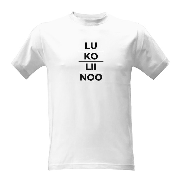 Tričko s potiskem Nový produkt