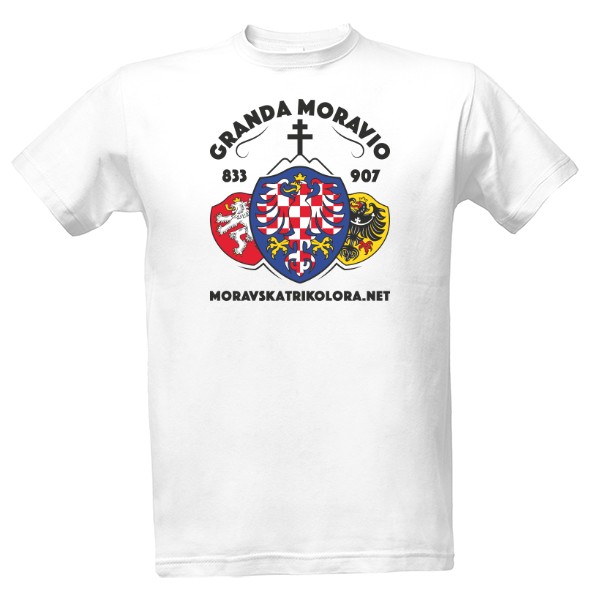 Tričko s potiskem Granda Moravio 1