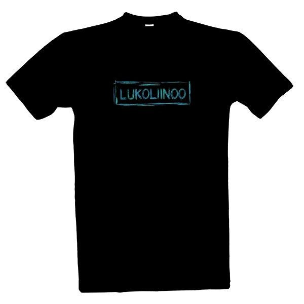 Tričko s potiskem Lukoliinoo - křída
