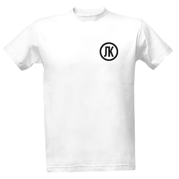 Tričko s potiskem Lukyho logo- grafity