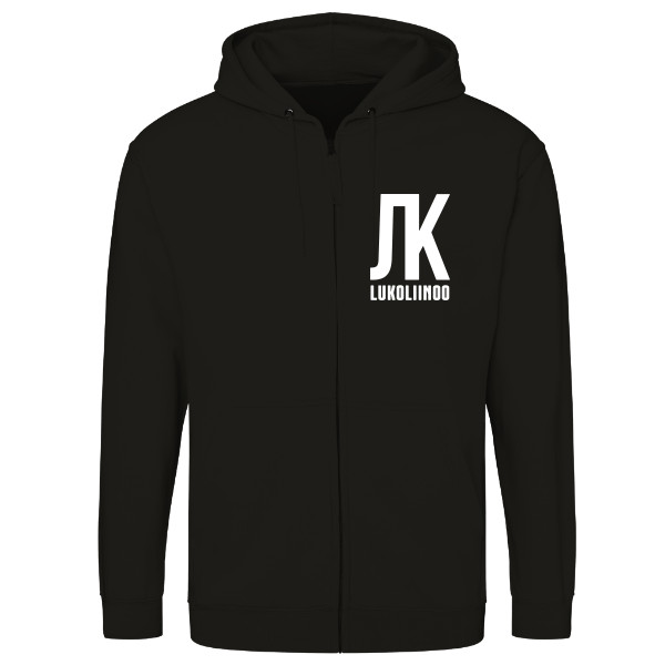 Mikina na zip unisex s potiskem LK  Lukoliinoo