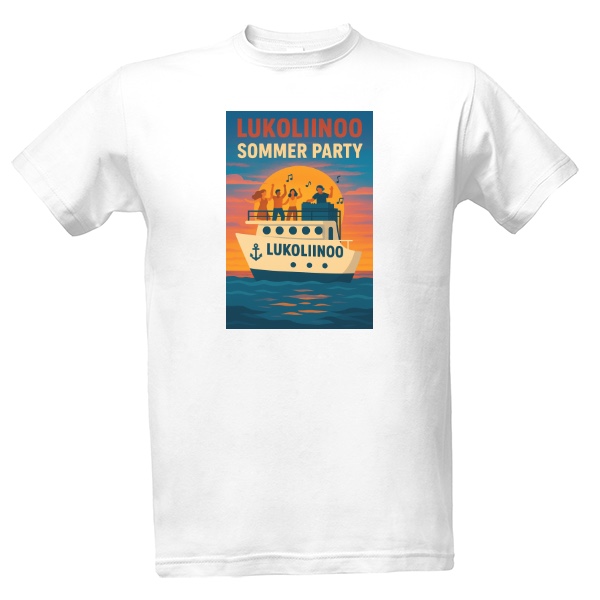 Tričko s potiskem Lukollinoo Summer Party